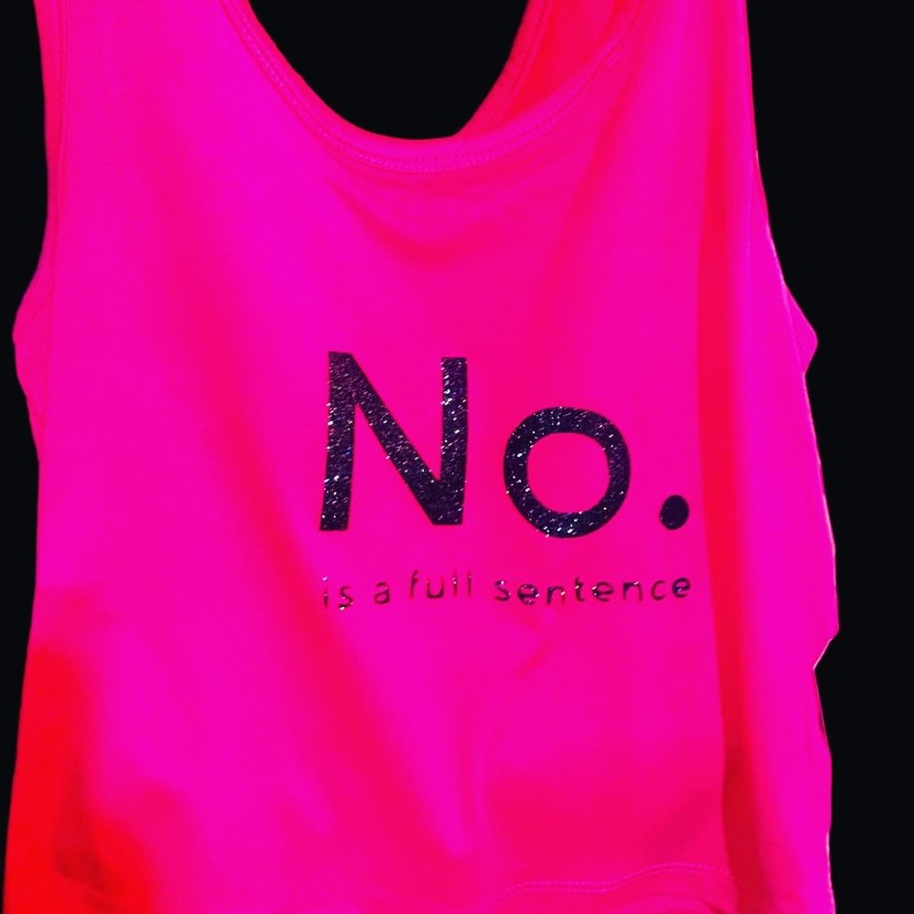 Awareness crop tank